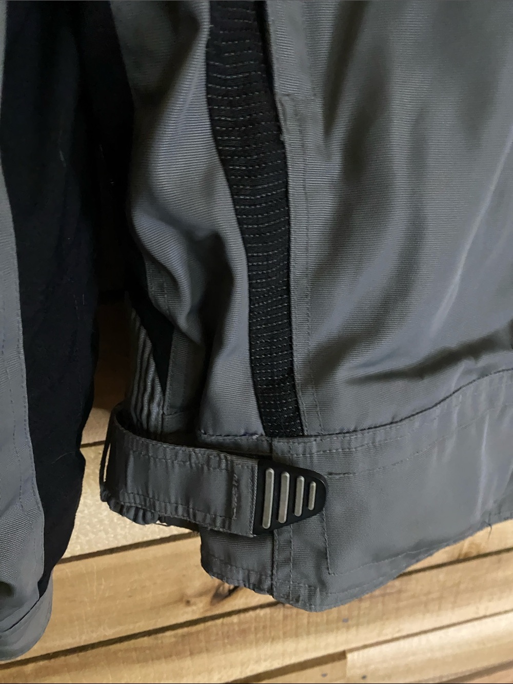 Harley-Davidson Excursion Gray & Black Performance Textile Riding Jacket Medium - Picture 10 of 12